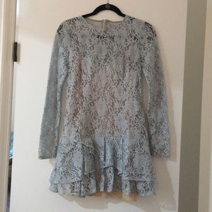 BCBG Max Azeris blue mini dress